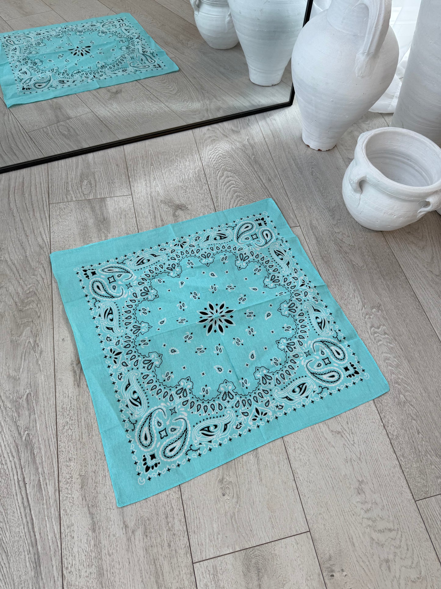 Brittany Turquoise Bandanna
