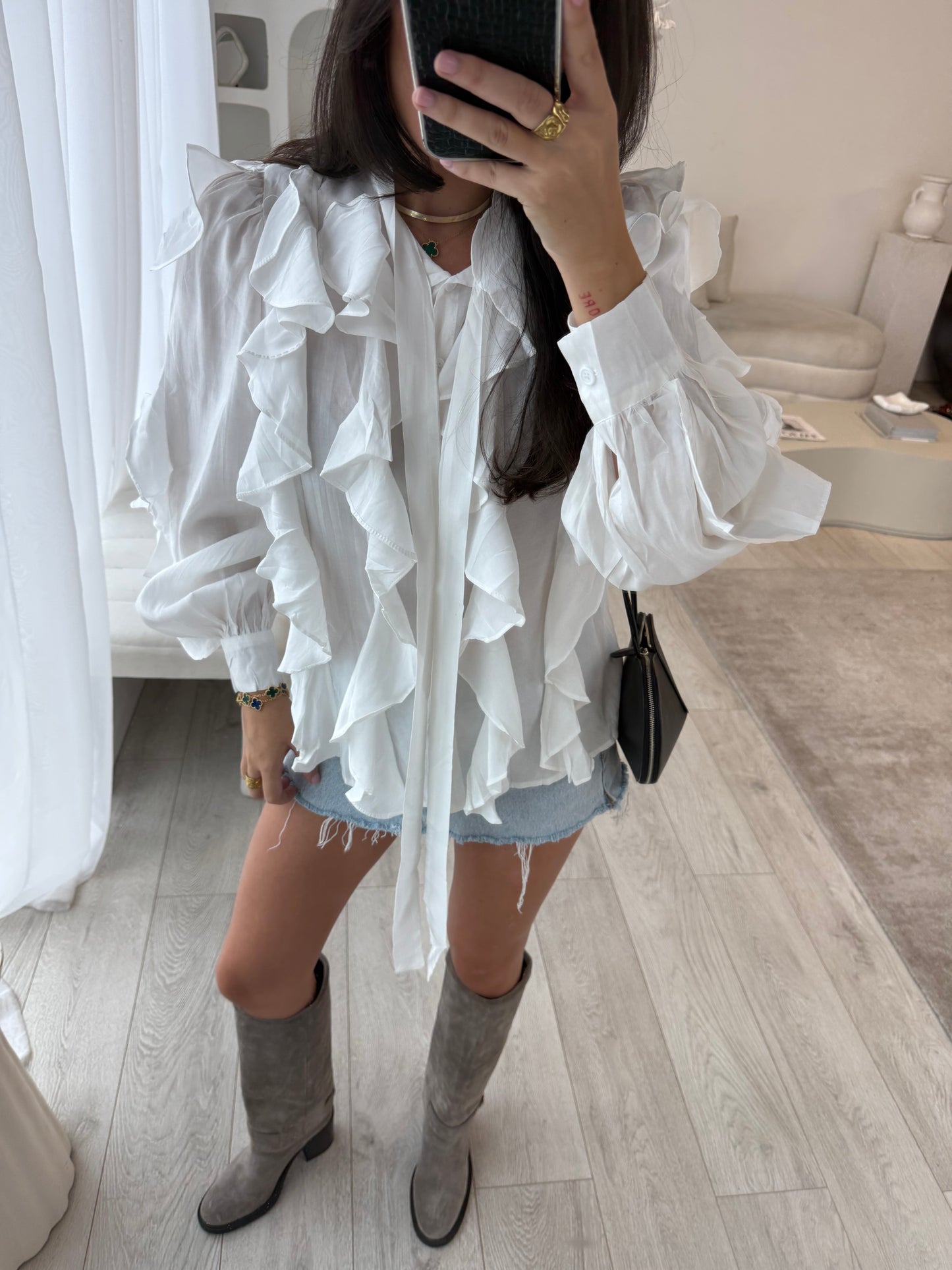 Seraphine Ruffle Shirt